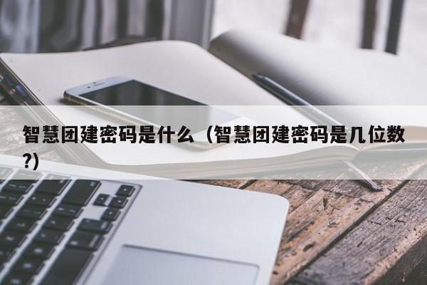 智慧团建密码是什么（智慧团建密码是几位数?）