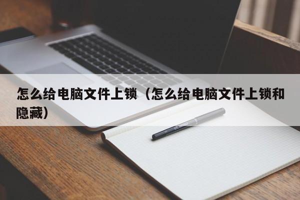 怎么给电脑文件上锁（怎么给电脑文件上锁和隐藏）